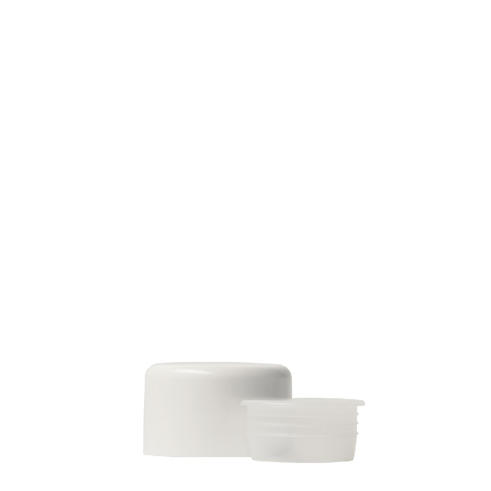 Zaporka PP 28/410 bela - reducirka 3 mm